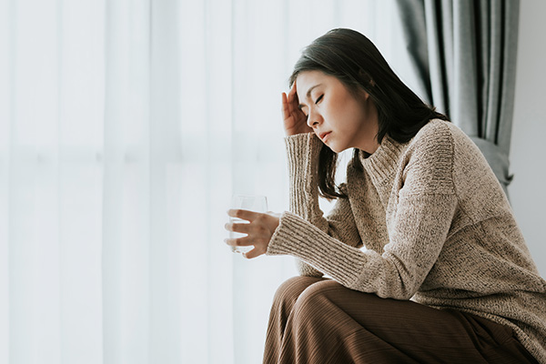 脇腹の急な激痛